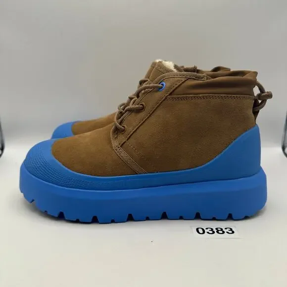 UGG Men's 6 NEUMEL Weather Hybrid Chestnut Waterproof Boot Sheepskin 1143991 - Picture 6 of 6